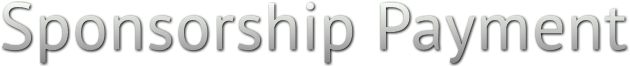 Sponsorship Payment Sponsorship Payment
